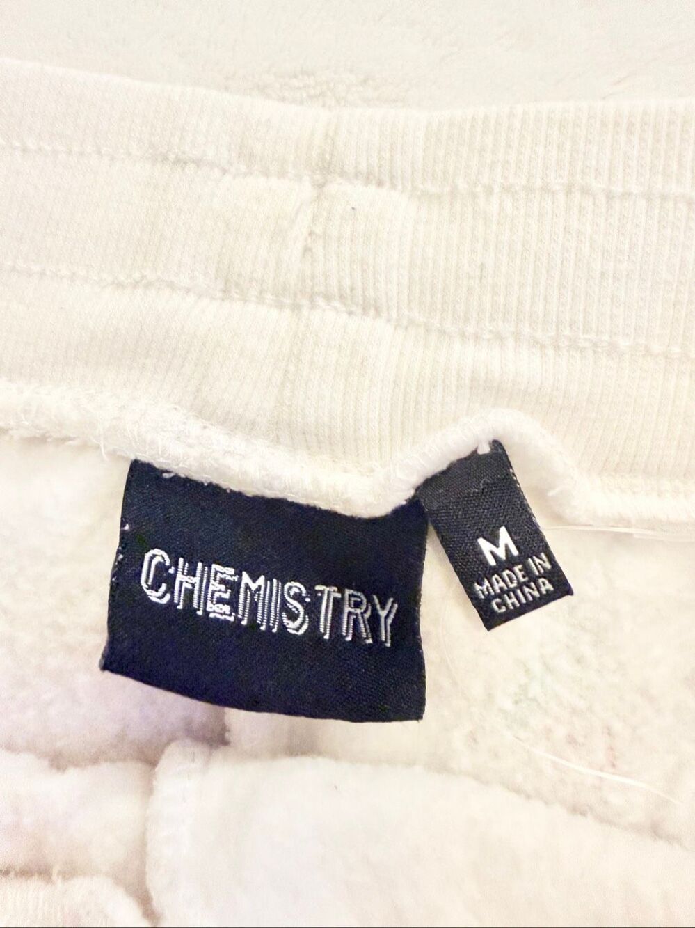 Chemistry Cream Gingerbread Print Cropped Jogger Pants - Picture 7 of 7